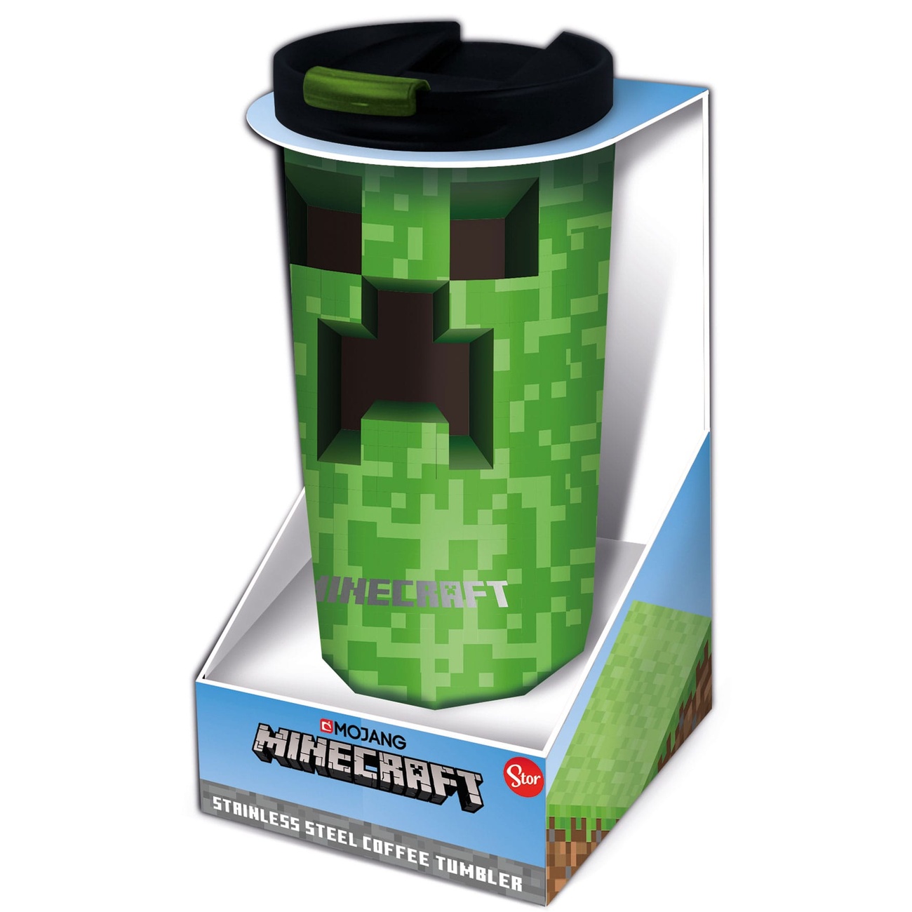 Minecraft Tazza da viaggio Creeper in acciaio inox - Stor