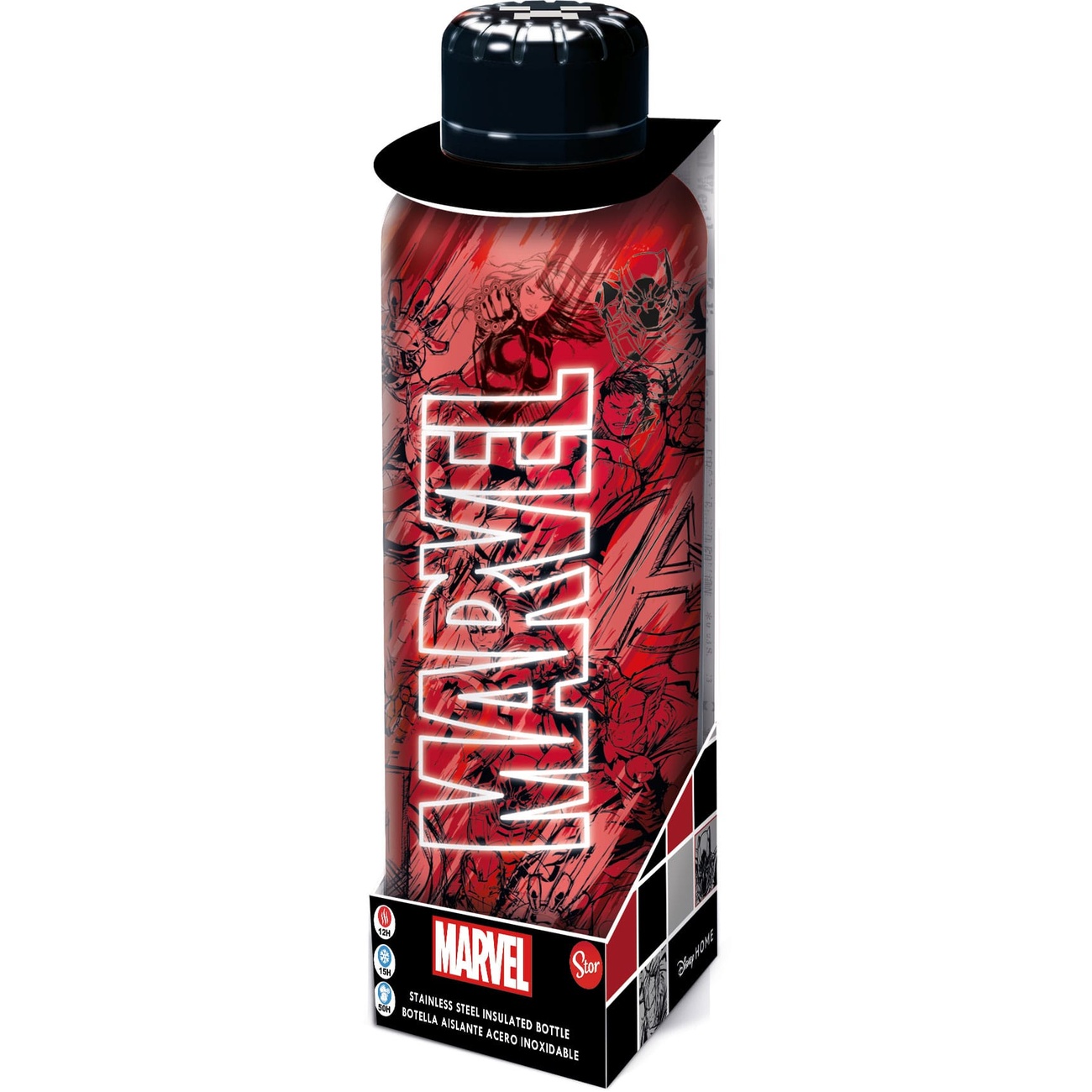 Marvel drinkfles van roestvrij staal Marvel Pattern - Stor