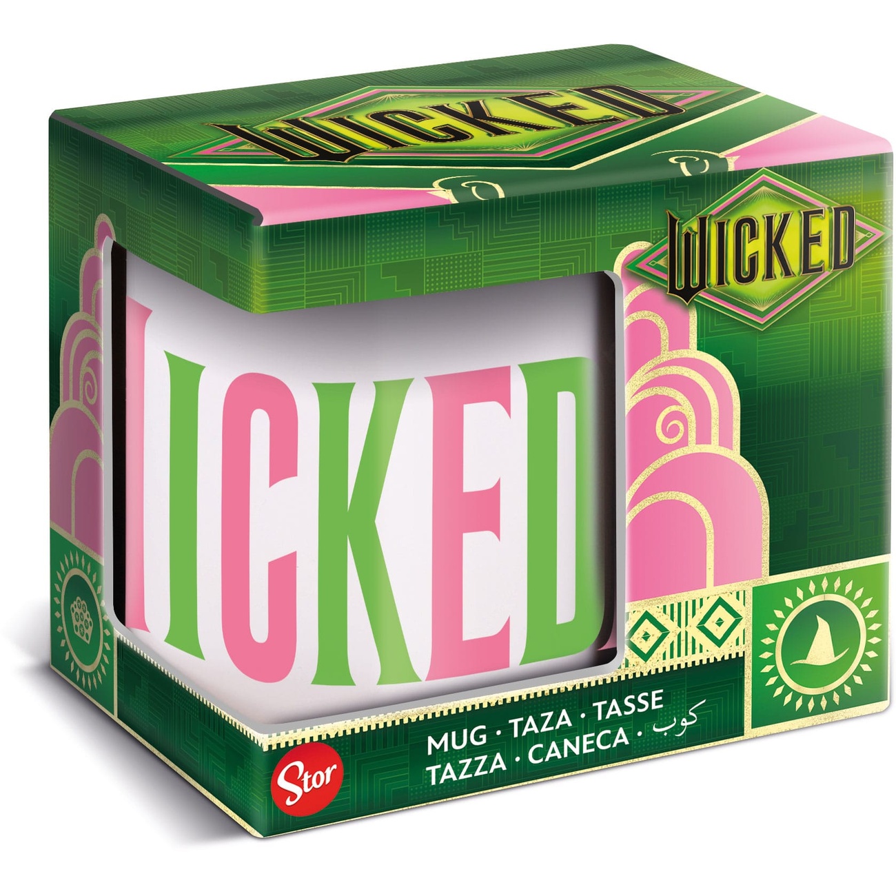 Wicked Mok Logo 325 ml - Stor