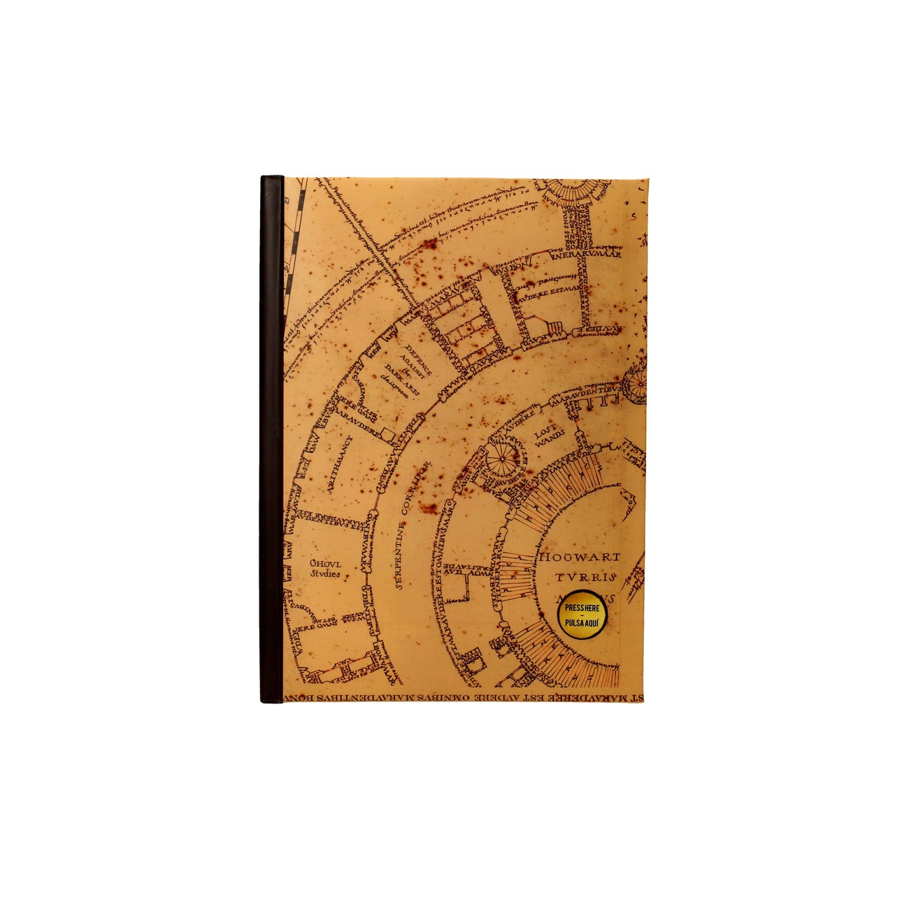 Harry Potter taccuino con funzione luminosa Mappa del Malandrino - mb1045