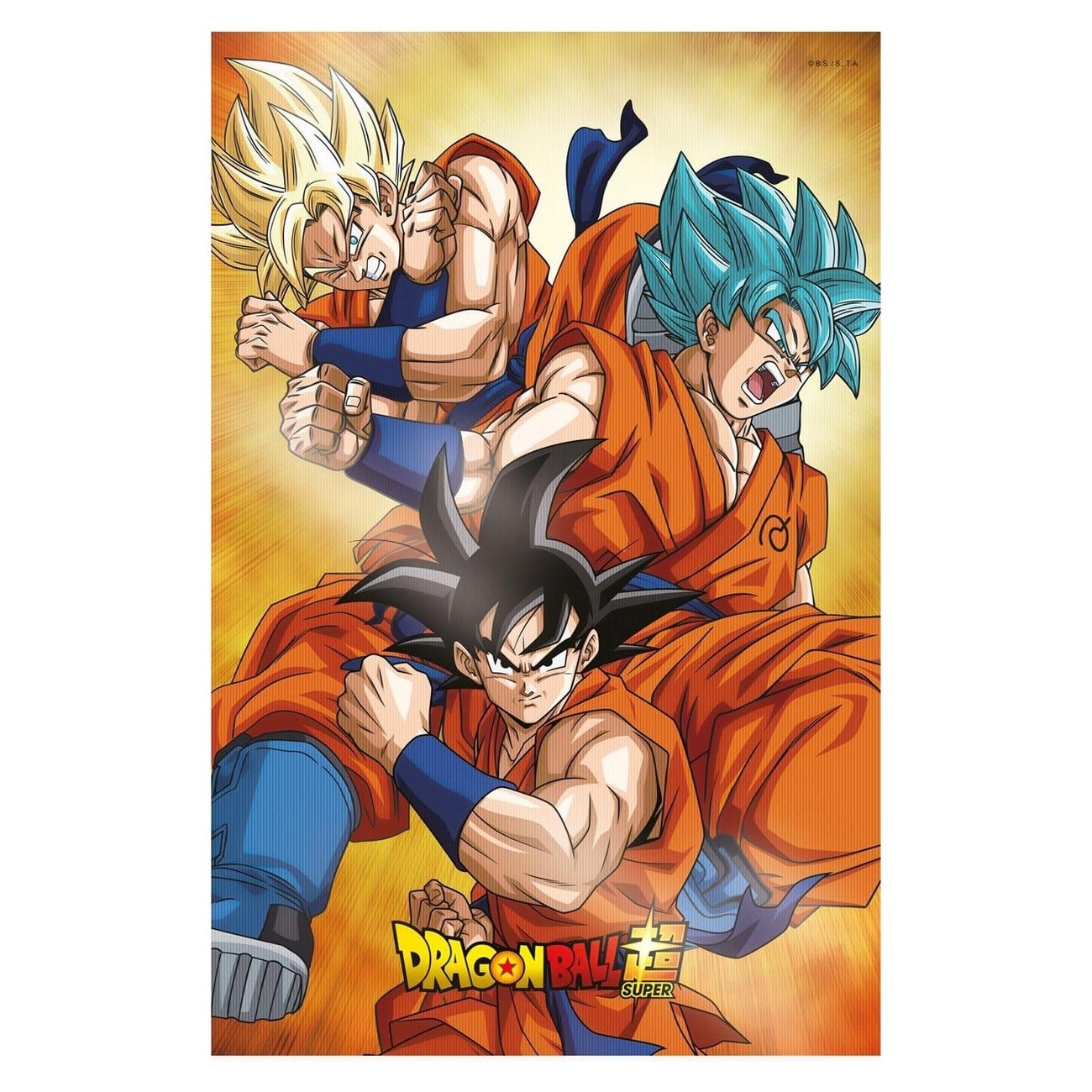 Dragon Ball Super Póster 3D Champa Goku 38 x 58 cm - Yotopoiio