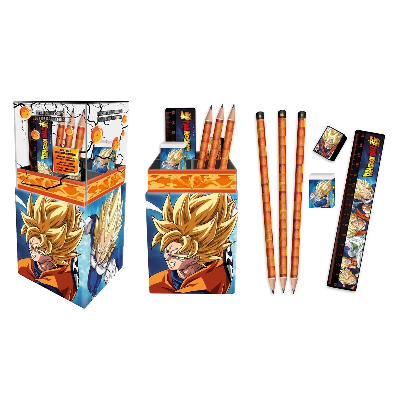 Dragon Ball schrijfwaren‐set - Joy Toy