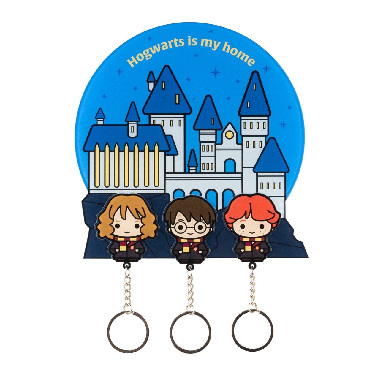 Perchero para llaves Harry Potter incl. 3 llaveros - mb1098