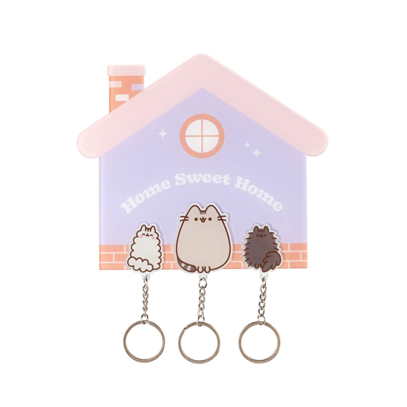 Perchero para llaves Pusheen incl. 3 llaveros - mb1098