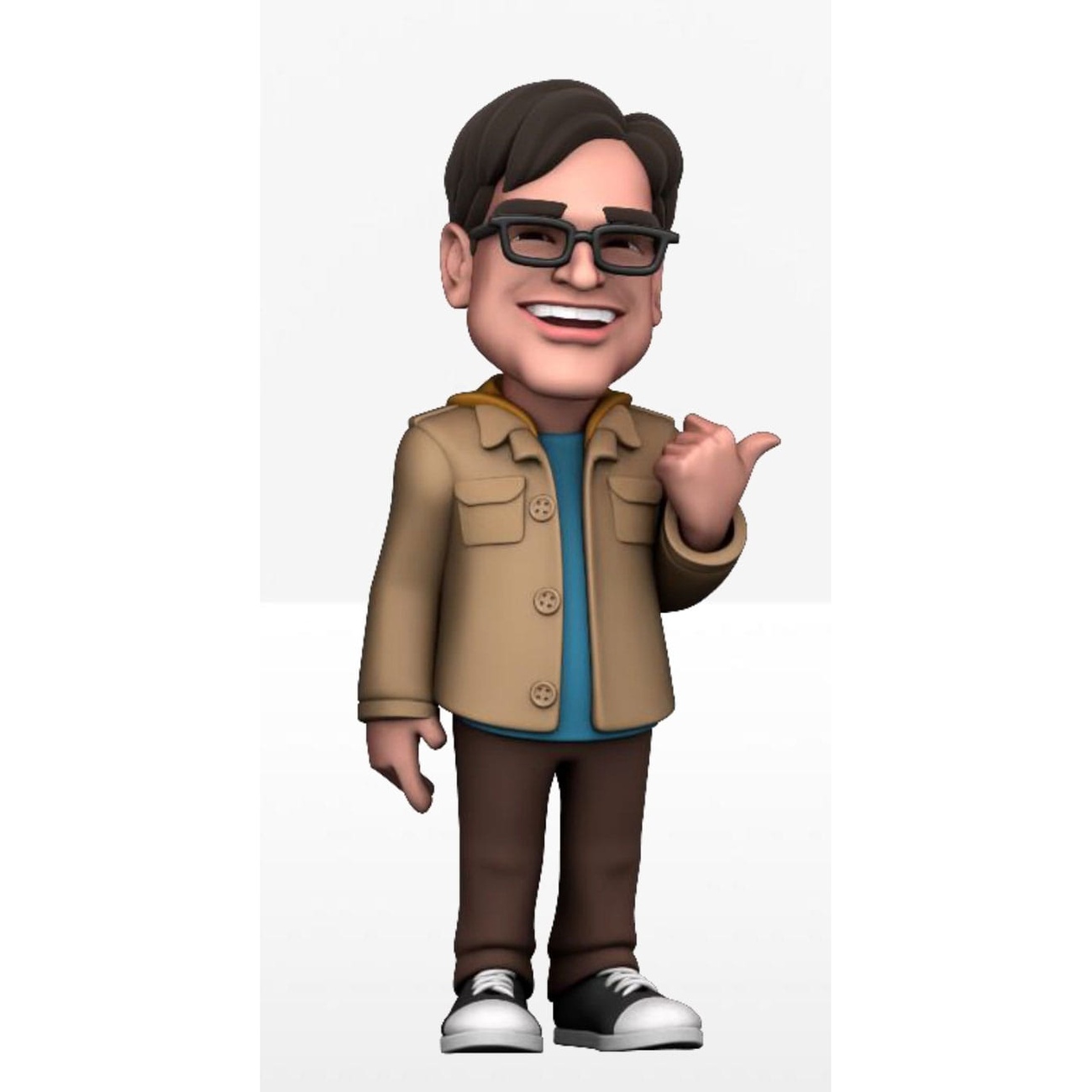 The Big Bang Theory Minix Figure Leonard Hofstadter 12 cm