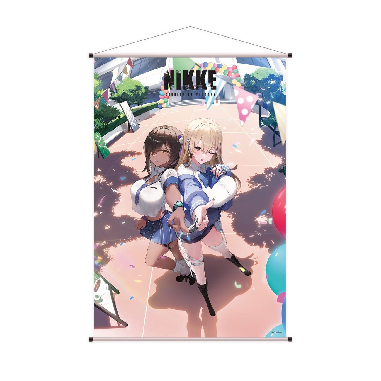 Goddess of Victory: Nikke Wandkleed Naga & Tia 60 x 90 cm - Sanrio