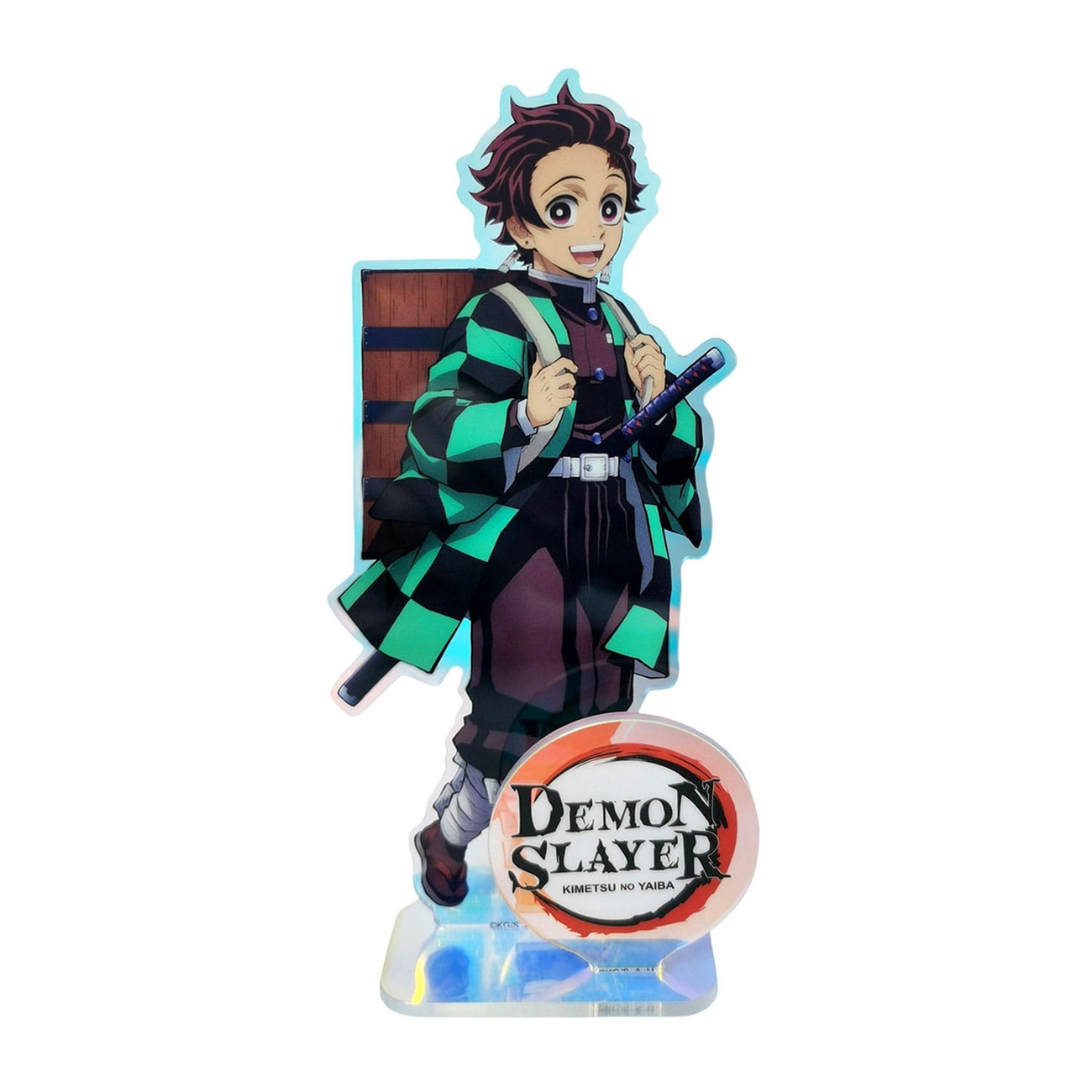 Demon Slayer: Kimetsu no Yaiba Soporte Acrílico Tanjiro Holographic 15 cm - Sanrio