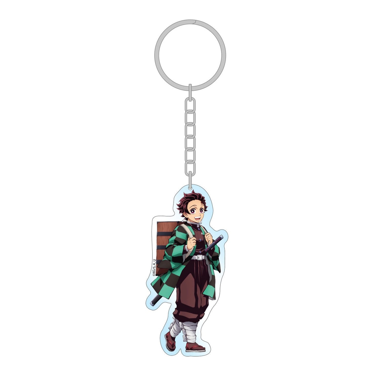 Demon Slayer: Kimetsu no Yaiba Acrylic Keychain Tanjiro Holographic 8 cm - Sanrio