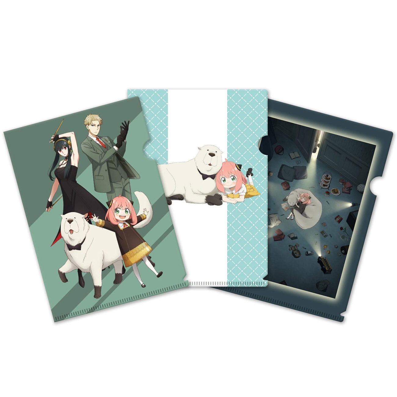 Spy x Family Transparante Kaartenhoezen 3-pack Season 3 - Sanrio