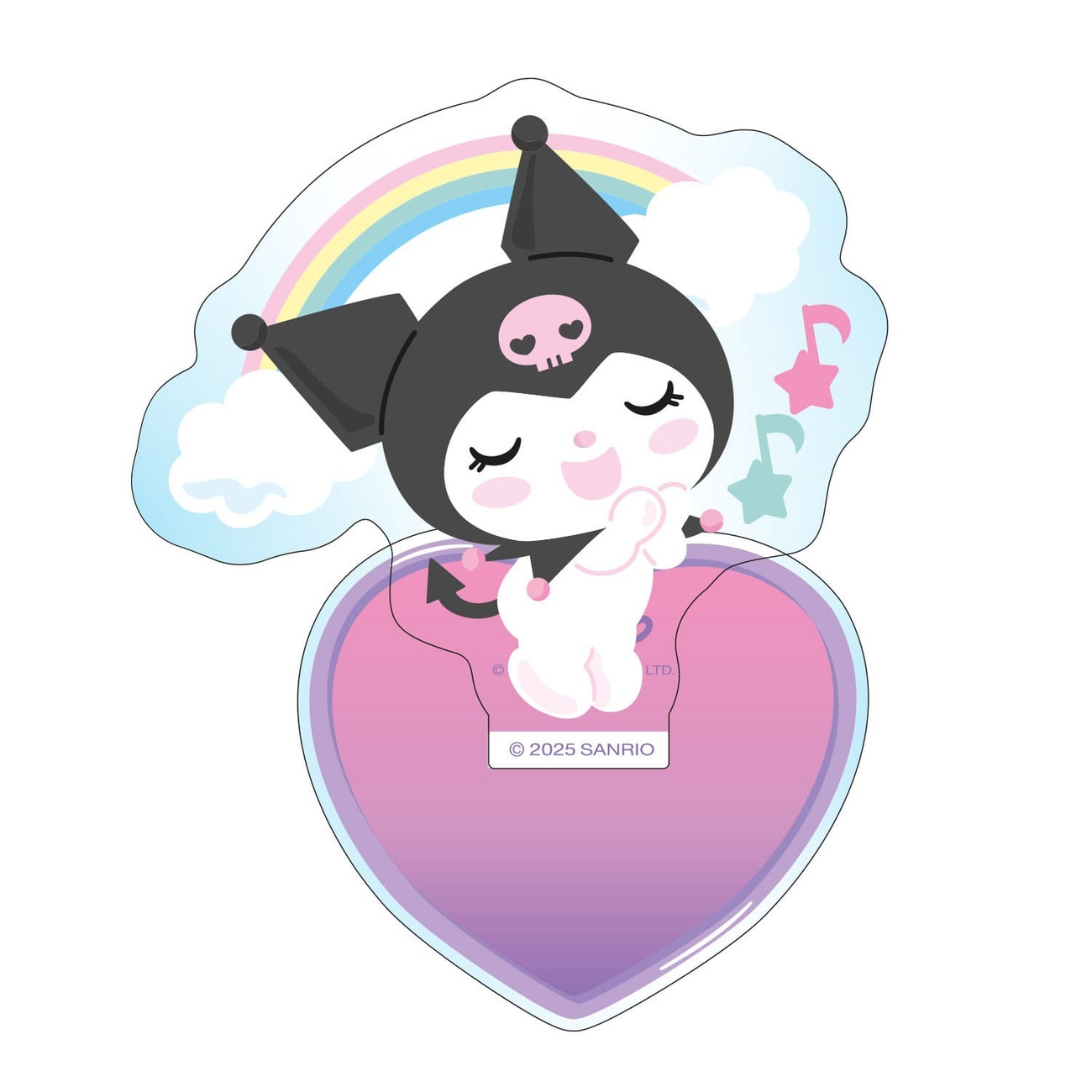 Sanrio Acrylic Standee Kuromi My Dream Holographic 6 cm - Sanrio