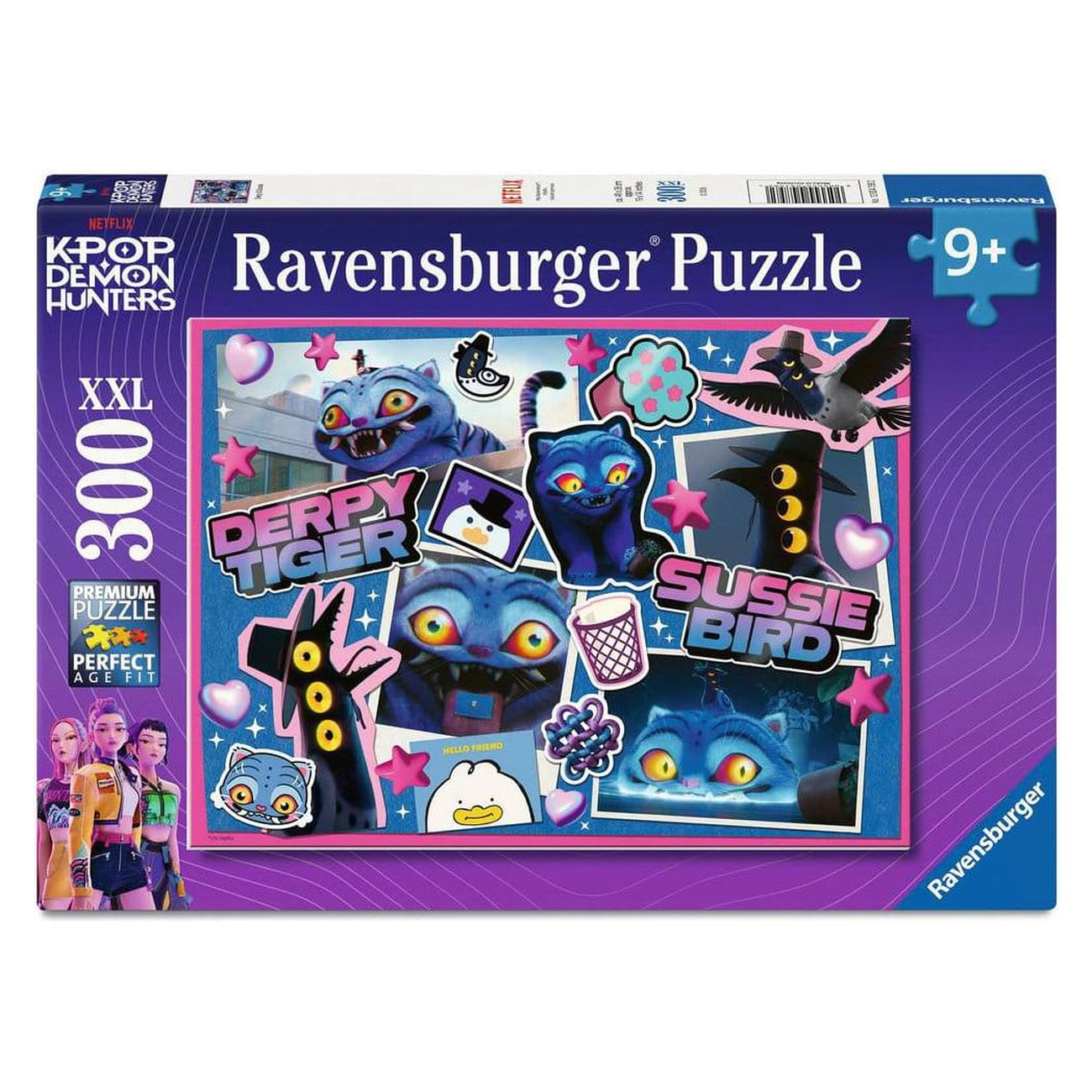 KPop Demon Hunters puzzle per bambini Derpy & Sussie (300 pezzi XXL) - Banpresto