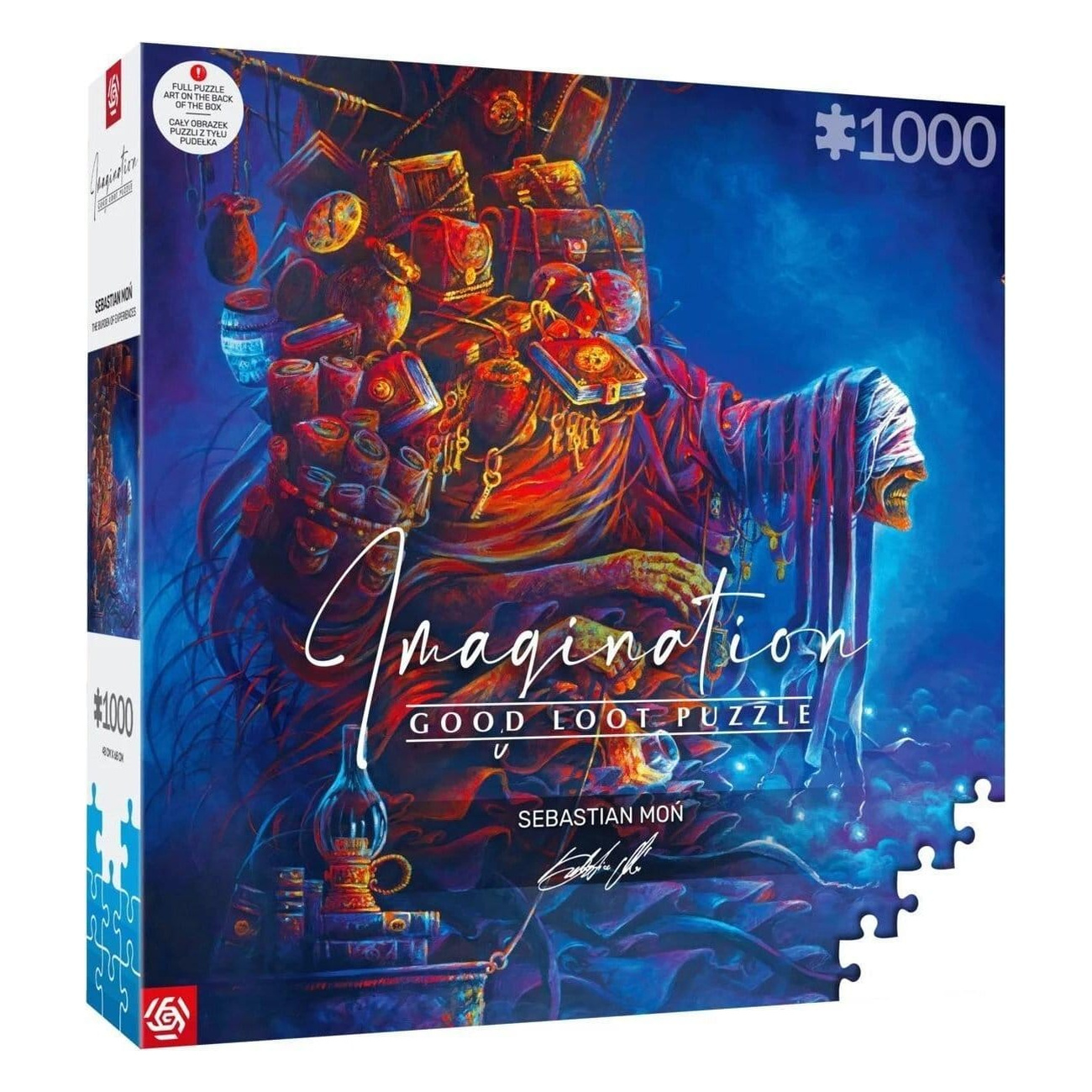 Imagination Series Puzzle Sebastian Mon Ciezar doswiadczen (1000 piezas)
