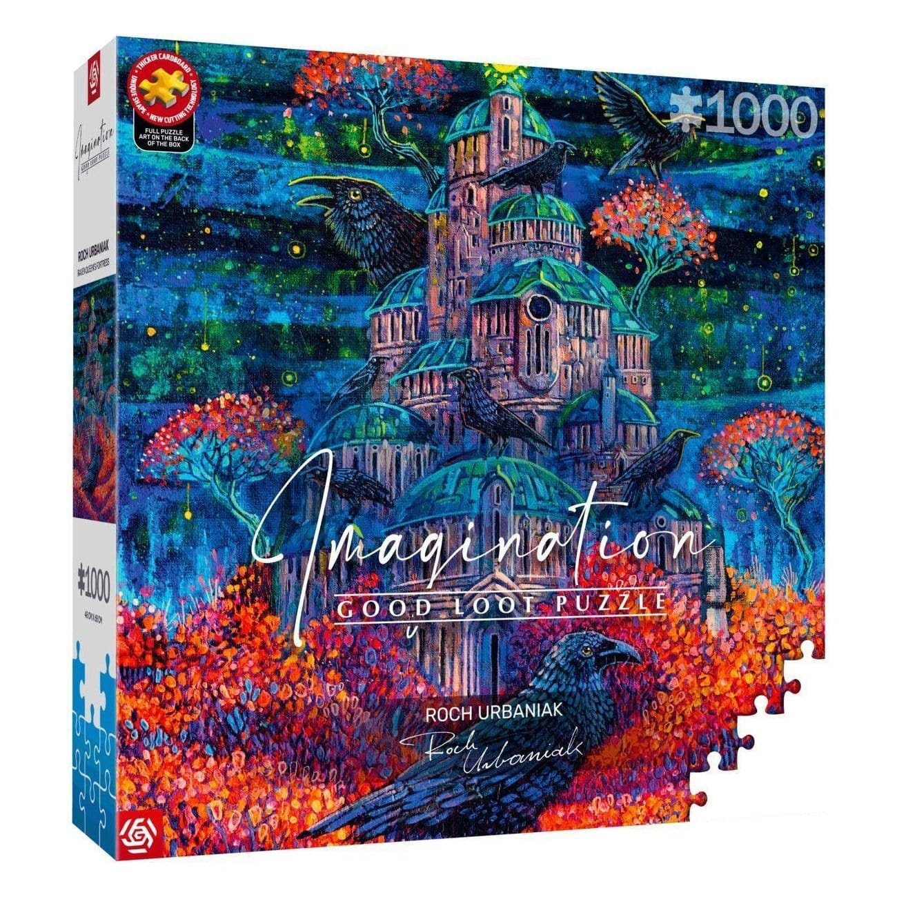 Imagination Series Puzzle Roch Urbaniak Twierdza Pani Kruków (1000 piezas)