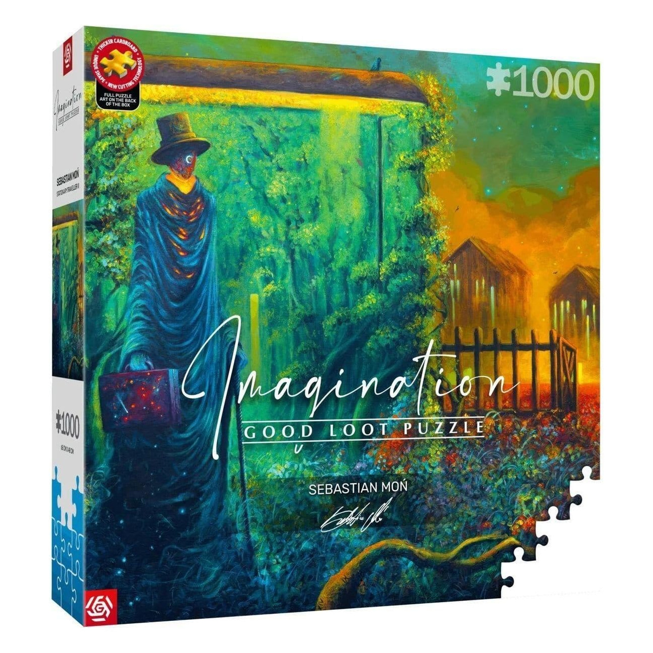 Imagination Series Puzzle Sebastian Mon Stationary Traveller II (1000 piezas)