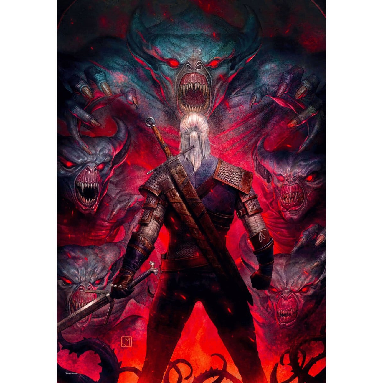 The Witcher Puzzle Corvo Bianco (1000 piezas)
