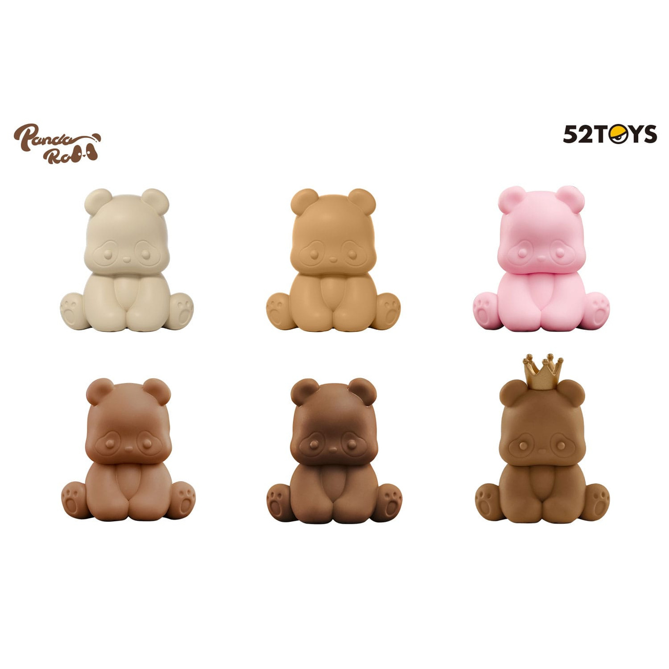 Panda Roll Minime Blind Box Figuren Sortiment Sit Down Pandas 3 cm (5) - POP MART