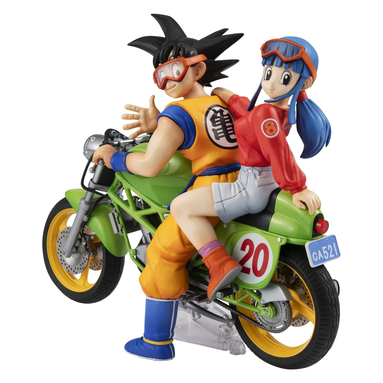Dragon Ball Z - Son Goku & Chichi Desktop Real McCoy Figur Limited Repeat Version - Megahouse
