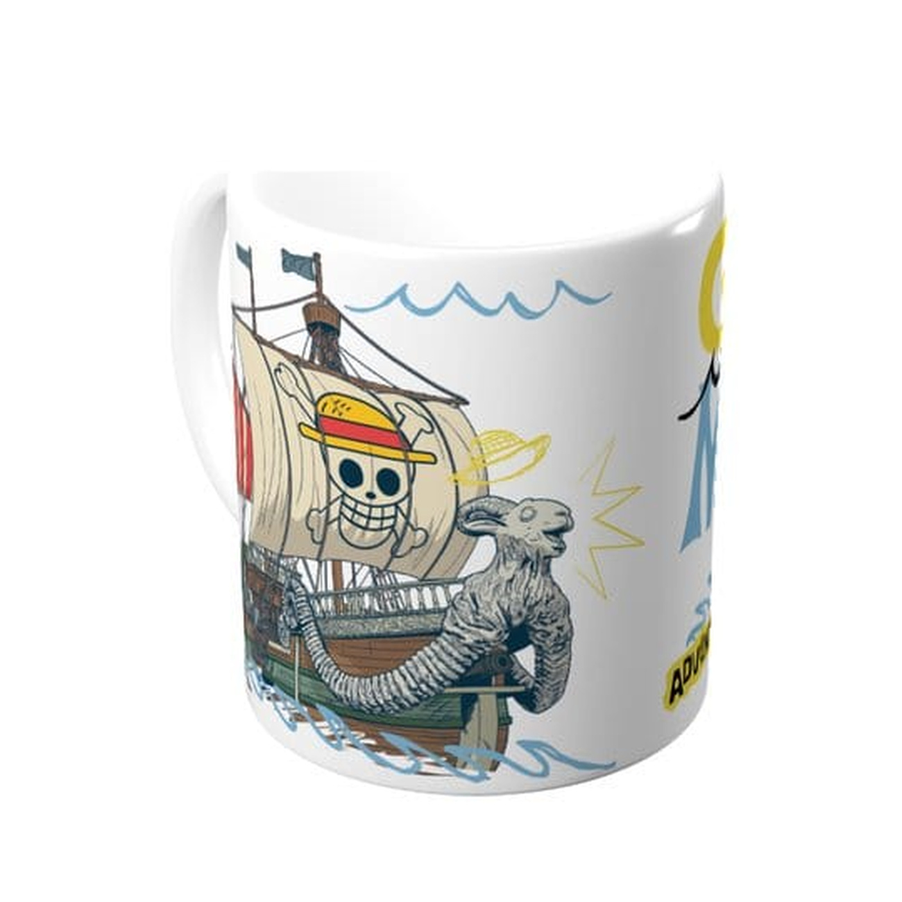 One Piece Netflix Taza Going Merry 350 ml