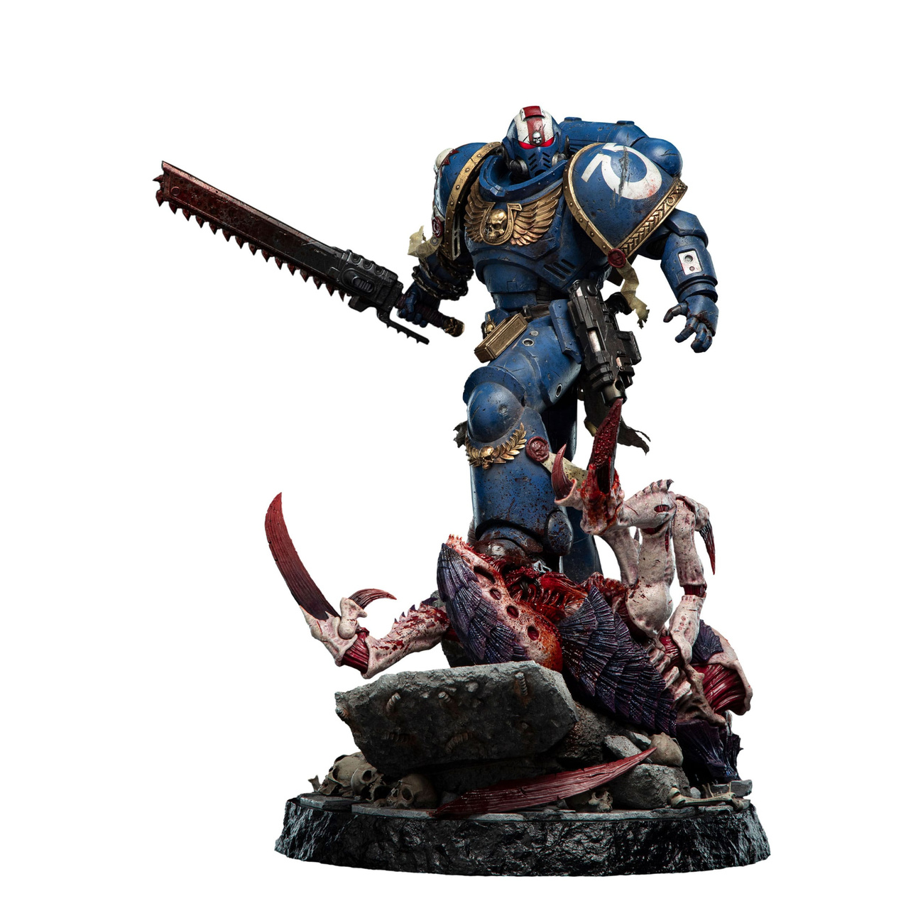 Warhammer 40,000: Space Marine 2 Beeld 1 6 Lieutenant Titus Battleline Edition 63 cm - FiGGYZ