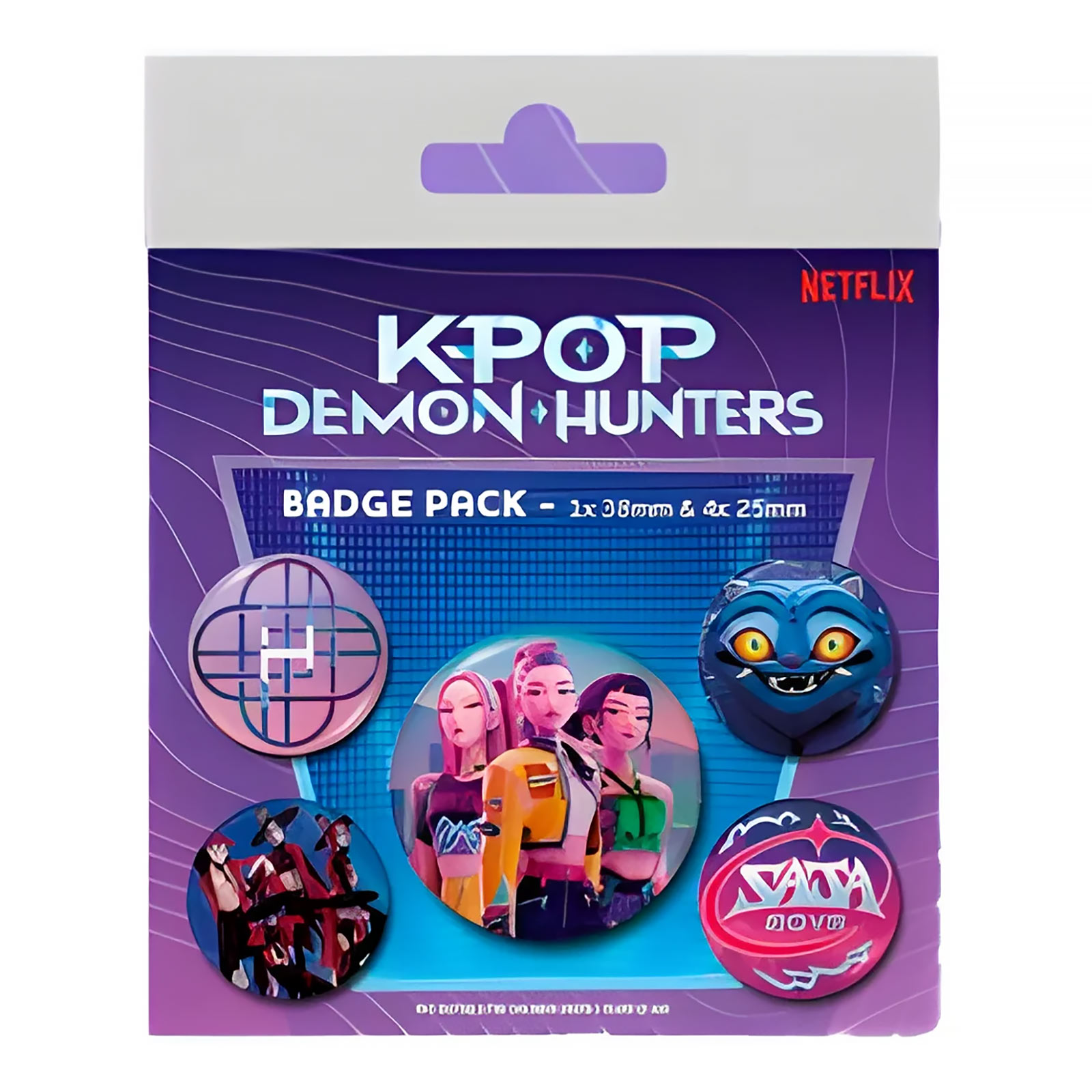 KPop Demon Hunters - Huntrix Button Set of 5 - Pyramid International