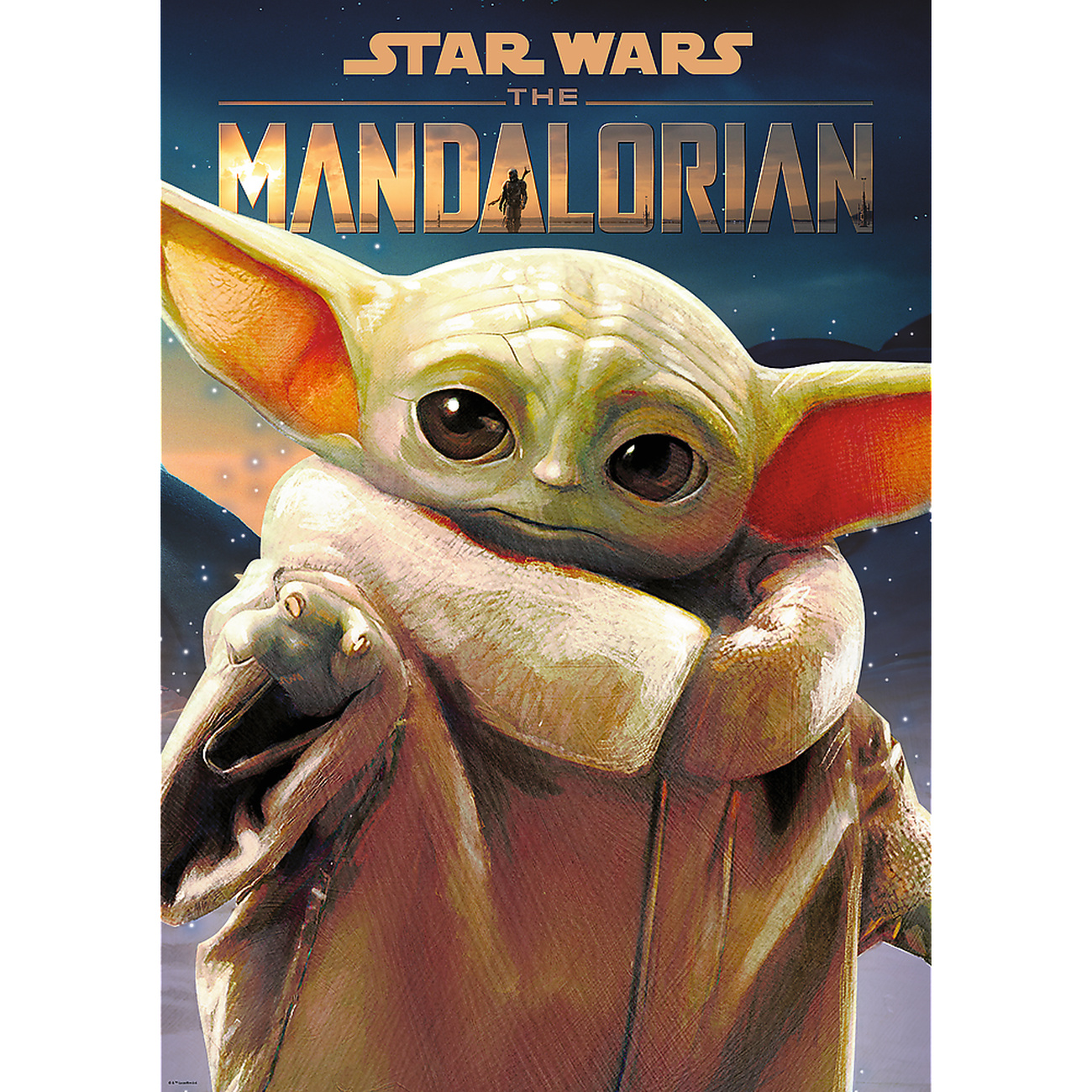 Grogu Puzzle - Star Wars The Mandalorian and Grogu