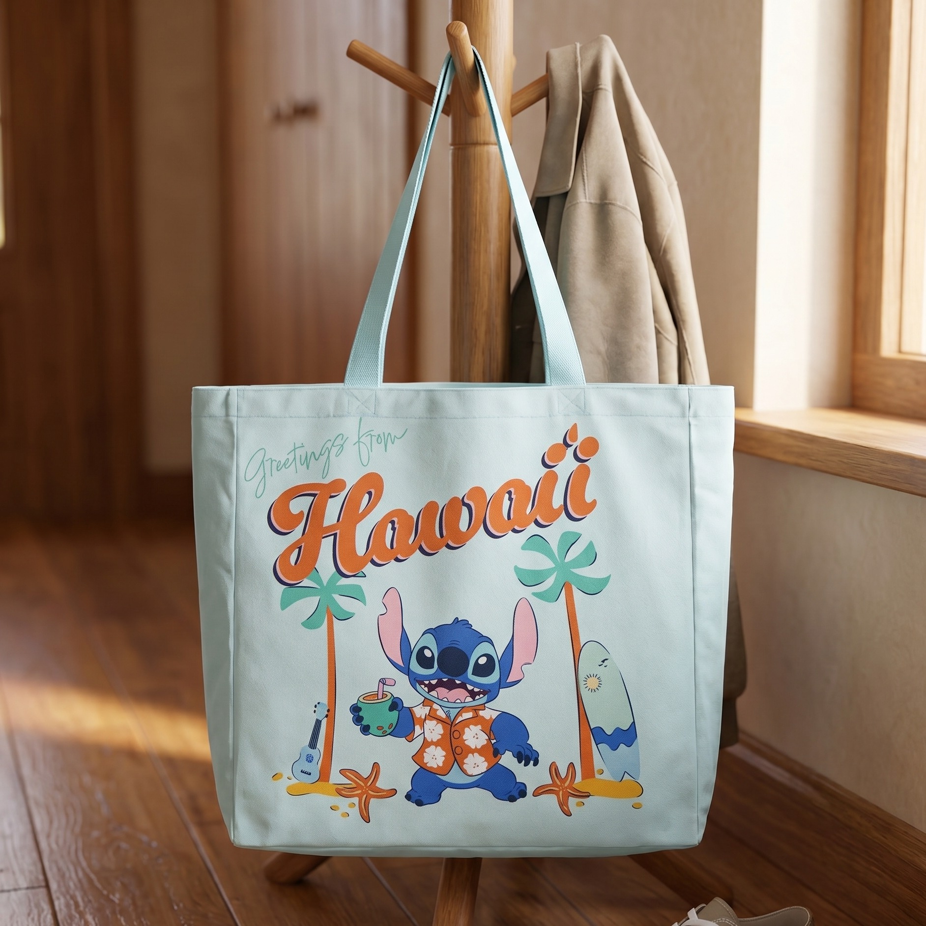 Stitch Hawaii Shopper Bag - Lilo & Stitch