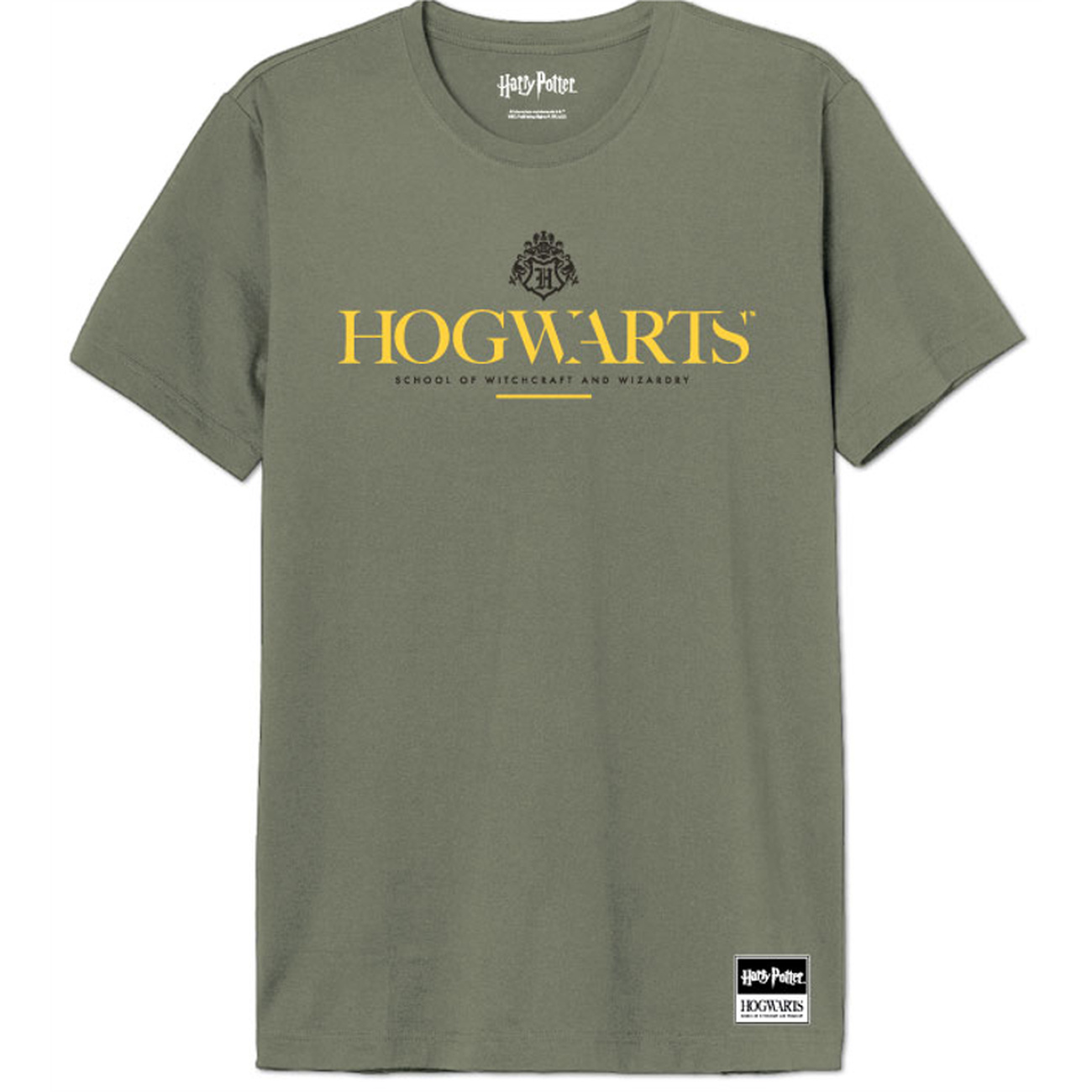 Harry Potter - Camiseta oversize Hogwarts - L - Verde