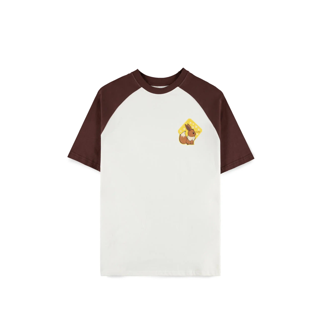 Evoli T-Shirt - Pokemon - XXL - Braun,Weiß - Difuzed