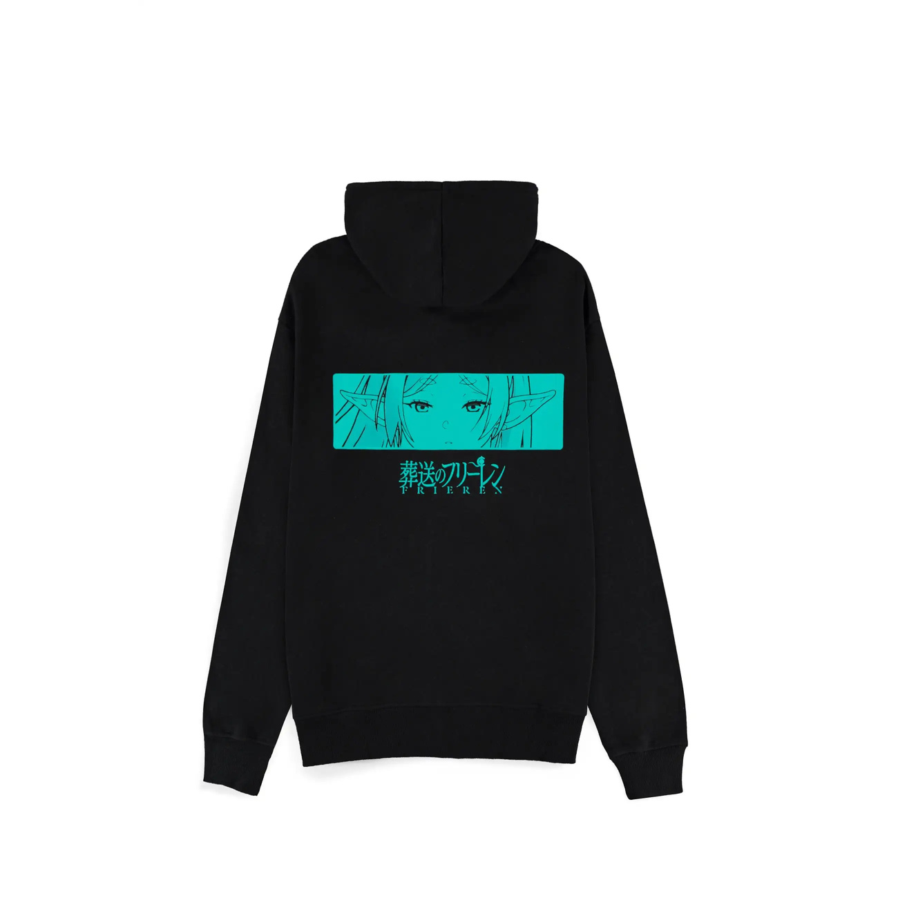 Frieren - Zwarte hoodie - XL - Zwart - mb1084