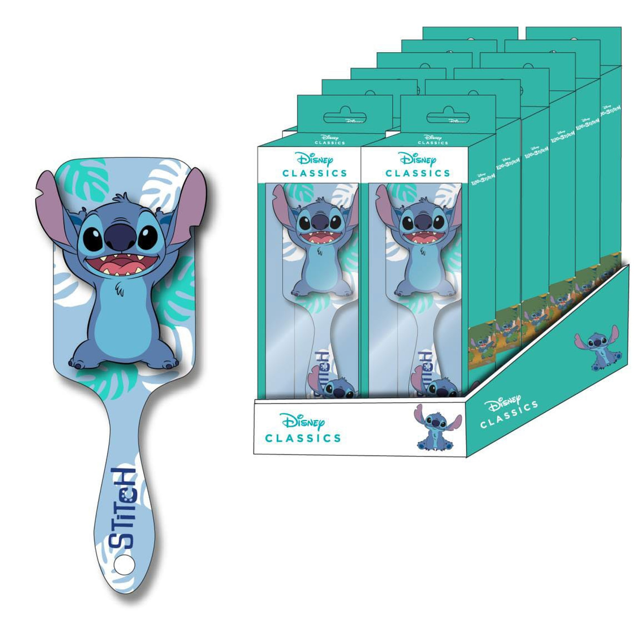 Lilo & Stitch Hairbrush Stitch Happy - Banpresto