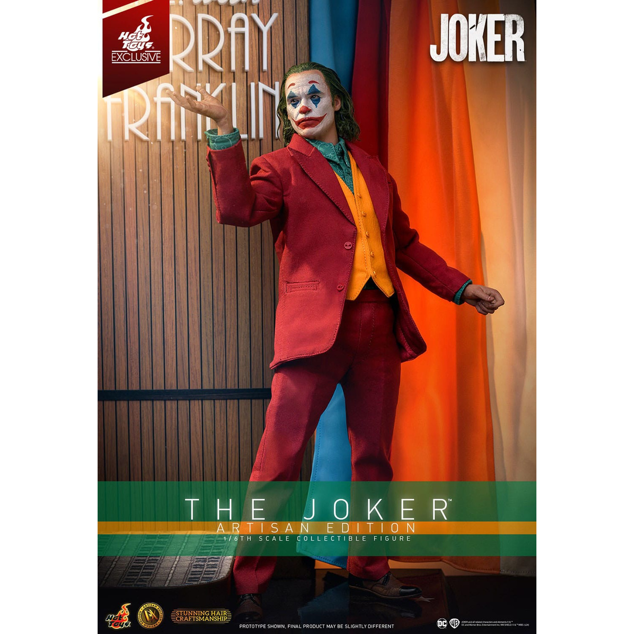 Joker Movie Masterpiece Action figure 1 6 The Joker Artisan - Banpresto