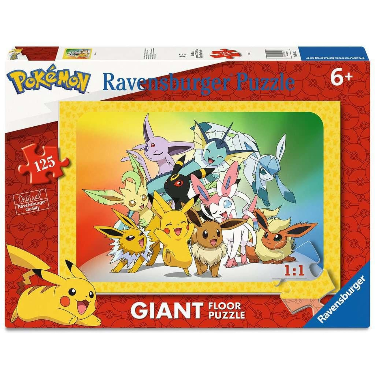 Pokémon Giant Floor Puzzle (125 Pieces) - Banpresto