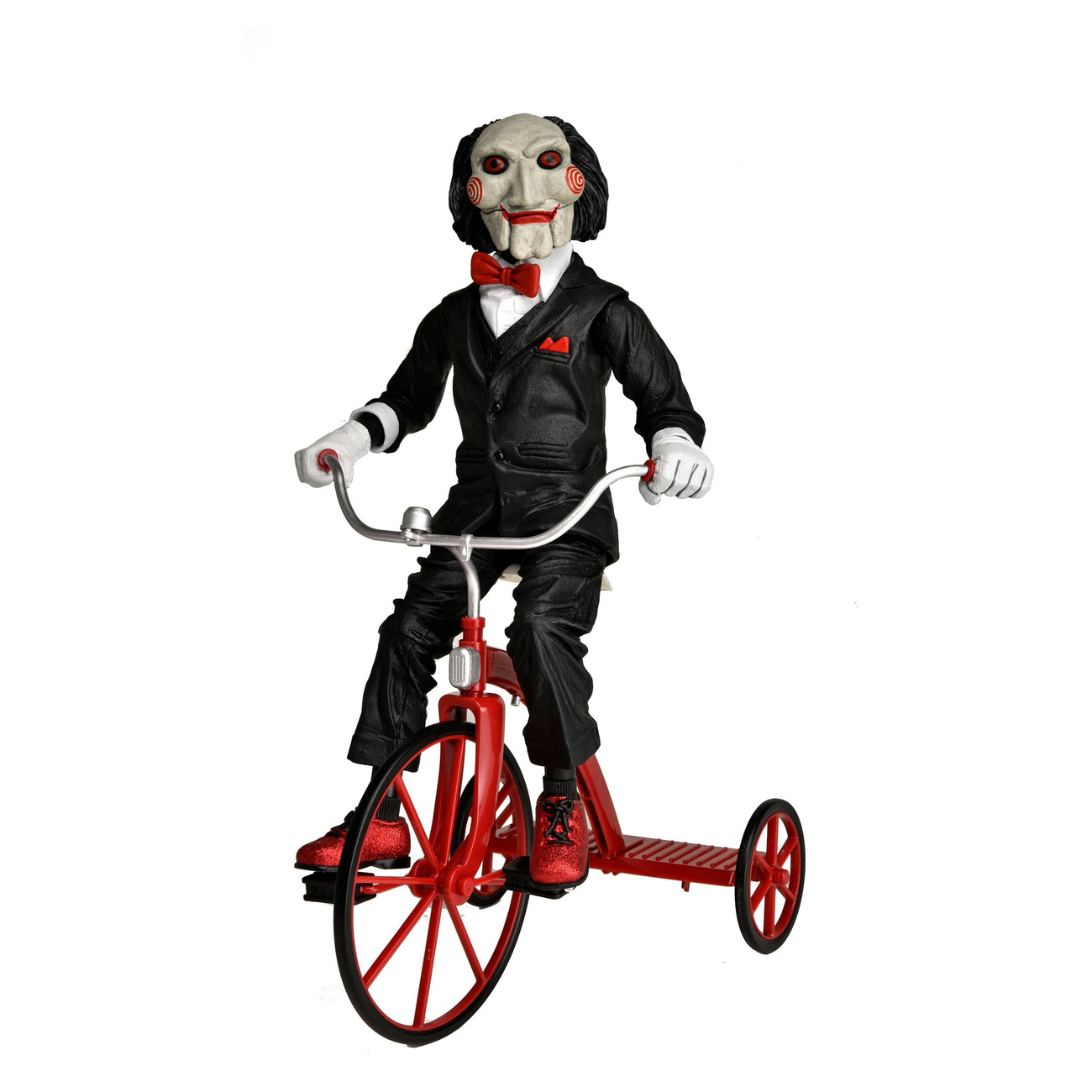 Saw action figure with sound Billy on tricycle 30 cm